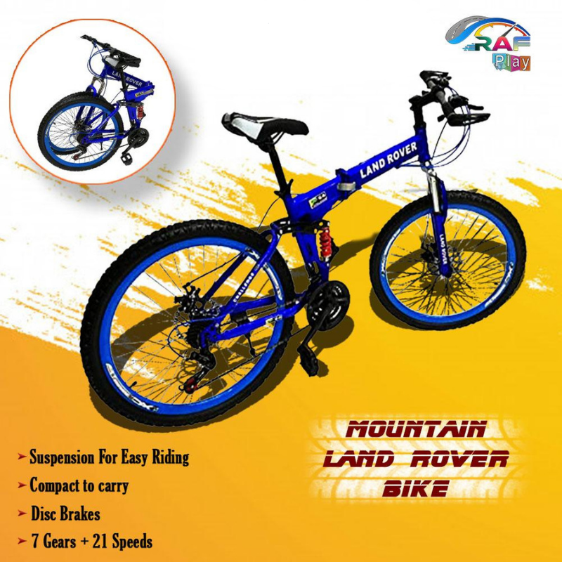 Foldable 26 " Land rover Mountain  Bike - MGA STAR MARKETING 