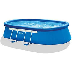 Intex Oval Frame Pool Set, Blue, 20 x 12 ft x 48-Inch