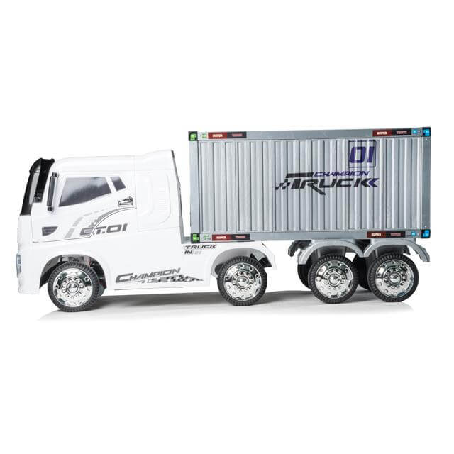 Ride on Toy Car 3 ton pick up 12v trailer van for Strong little kids - MGA STAR MARKETING