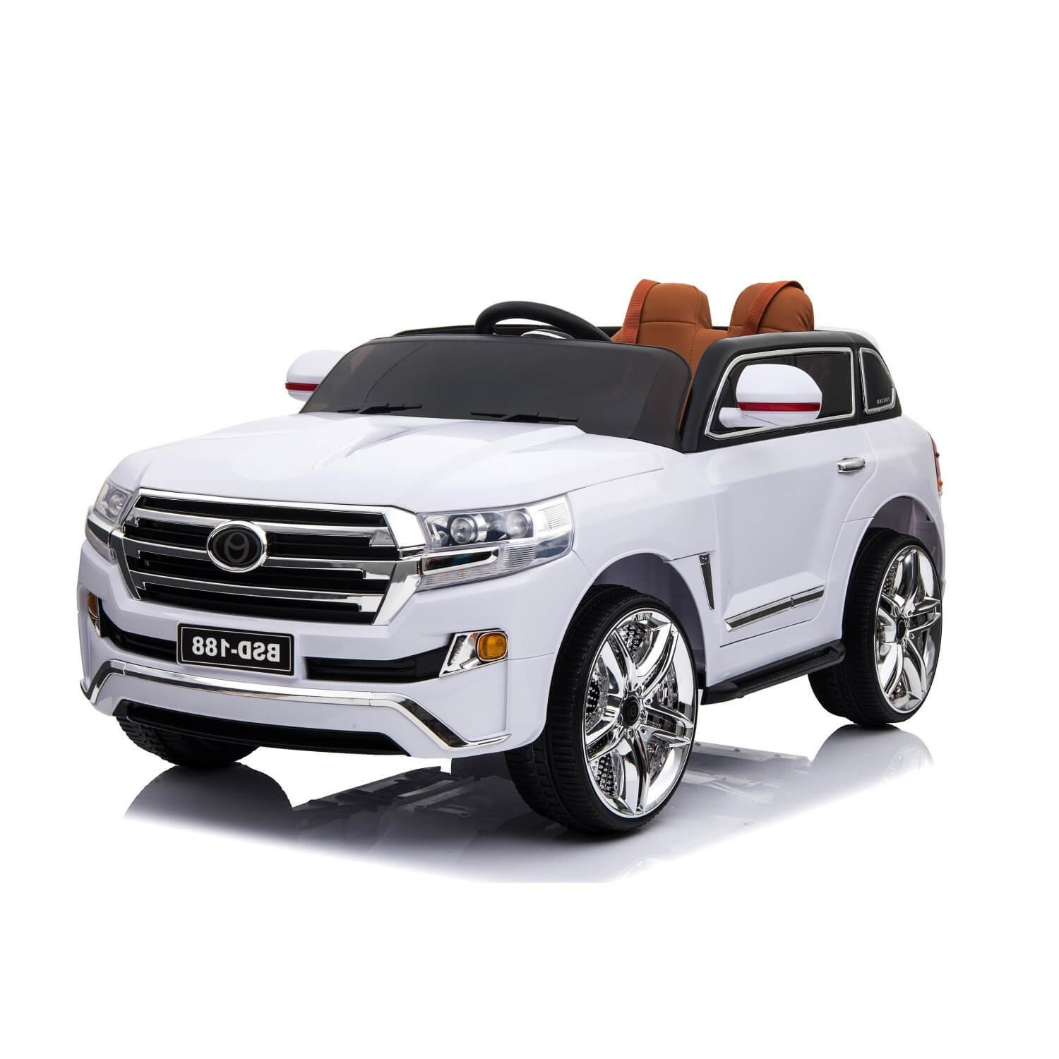 Ride On 12 v Red Toyota Land cruise style Kids Electric Car