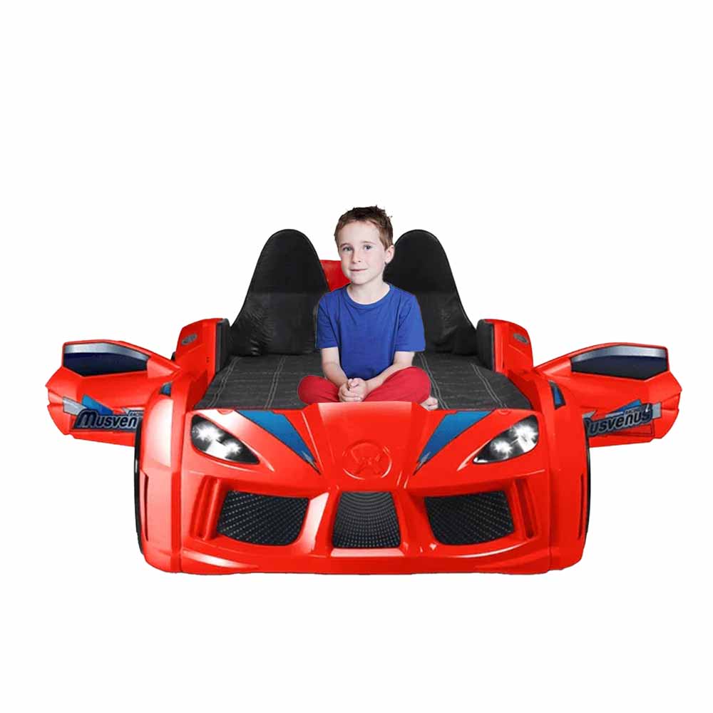 Kids Car Beds Musvenus Genesis MVN3  Premium With Leather Head Rest