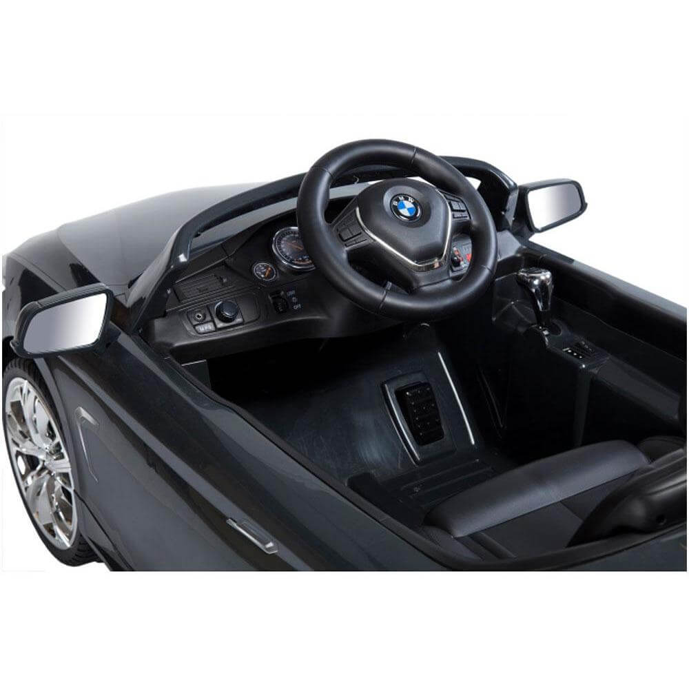 Steering Wheel Licensed Ride on BMW Sports Car Battery Operated 12V
