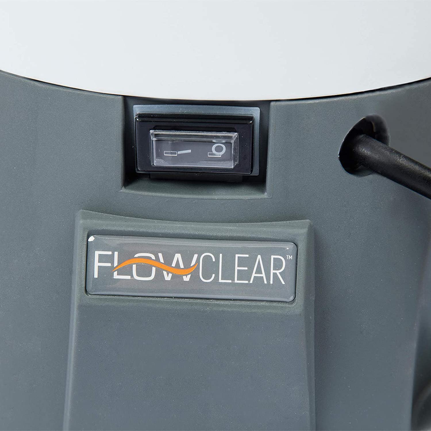 مضخة تصفية الرمل Flowclear من Bestway لحمامات السباحة الخارجية ، بسعة 3028 لتر / ساعة