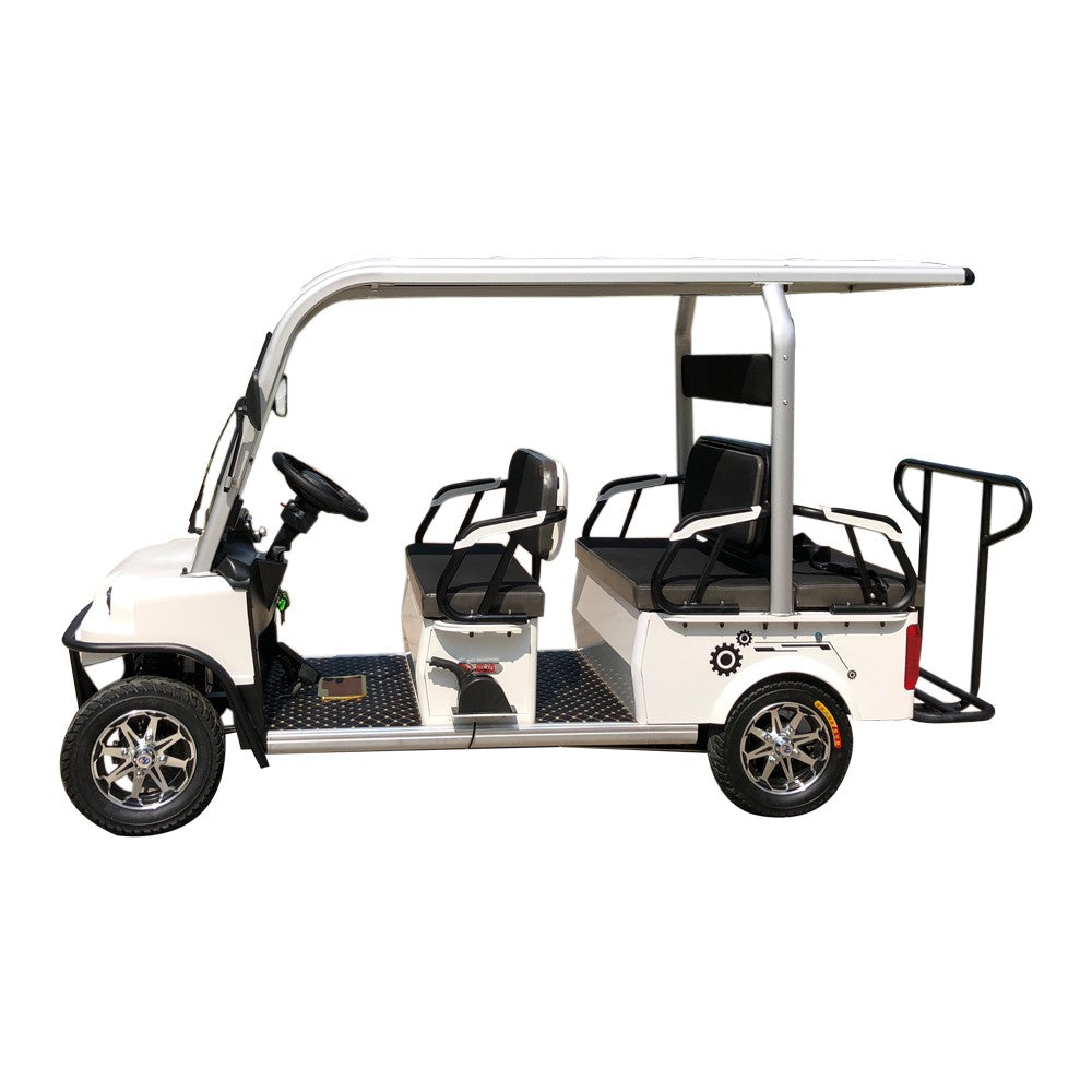 Megawheels 6 Seater Electric Golf Cart side view