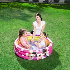 Bestway Minnie Mouse Inflatable 3-Ring Pool 101L 