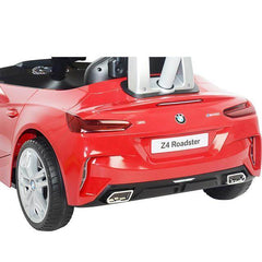Red Push Car BMW Z4 For Kids with Canopy Back