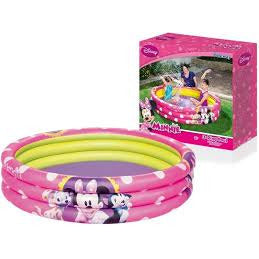 Bestway Minnie Mouse Inflatable 3-Ring Pool 282L  with Box