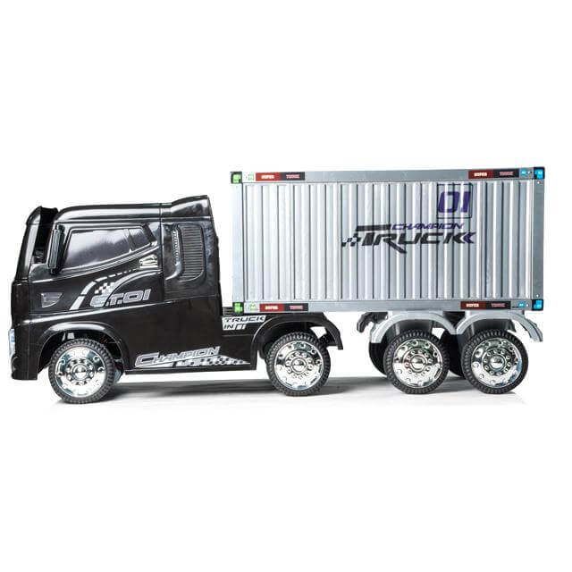 Ride on Toy Car 3 ton pick up 12v trailer van for Strong little kids - MGA STAR MARKETING