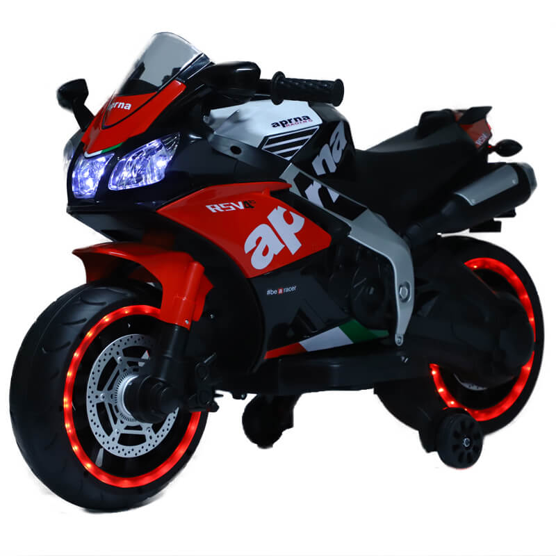 Red Ride on Rechargeable Trike Raf Grinder Speedy For Kids 12V Back