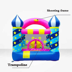 Inflatable Magical Stars Bouncy Castle House