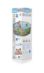  Bestway Steel Pro Safari Round Pool