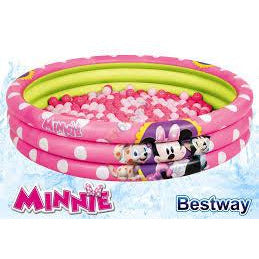 Bestway Minnie Mouse 3-Ring Ball Pit Play Pool for Kids