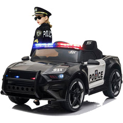 Electric Ride-on Police Squad Cop Kids Car 12V