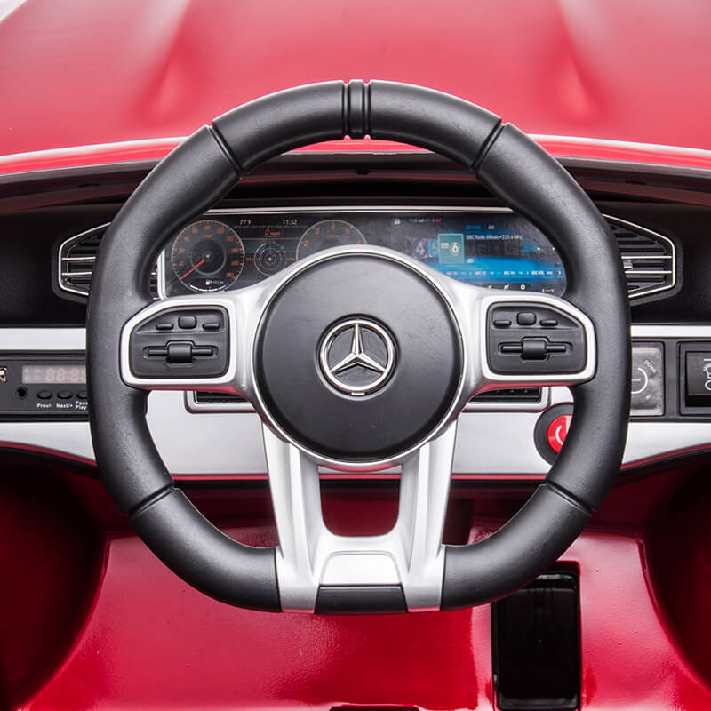 Steering Wheel Red Licensed Raf Ride on Licensed Mercedes Benz M Class 12V