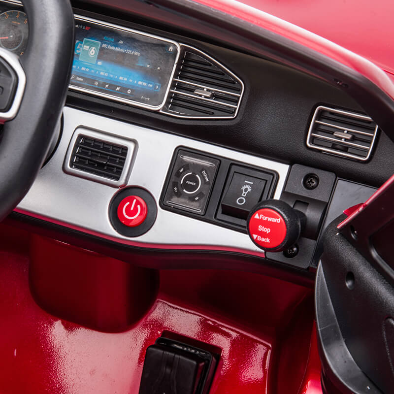 Red Licensed Raf Ride on Licensed Mercedes Benz M Class 12V Control