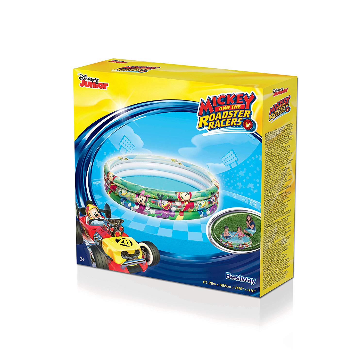 Bestway MICKEY 3 ring Inflatable Ball Pit Pool  Box