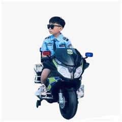 Police Kids Electric Bike