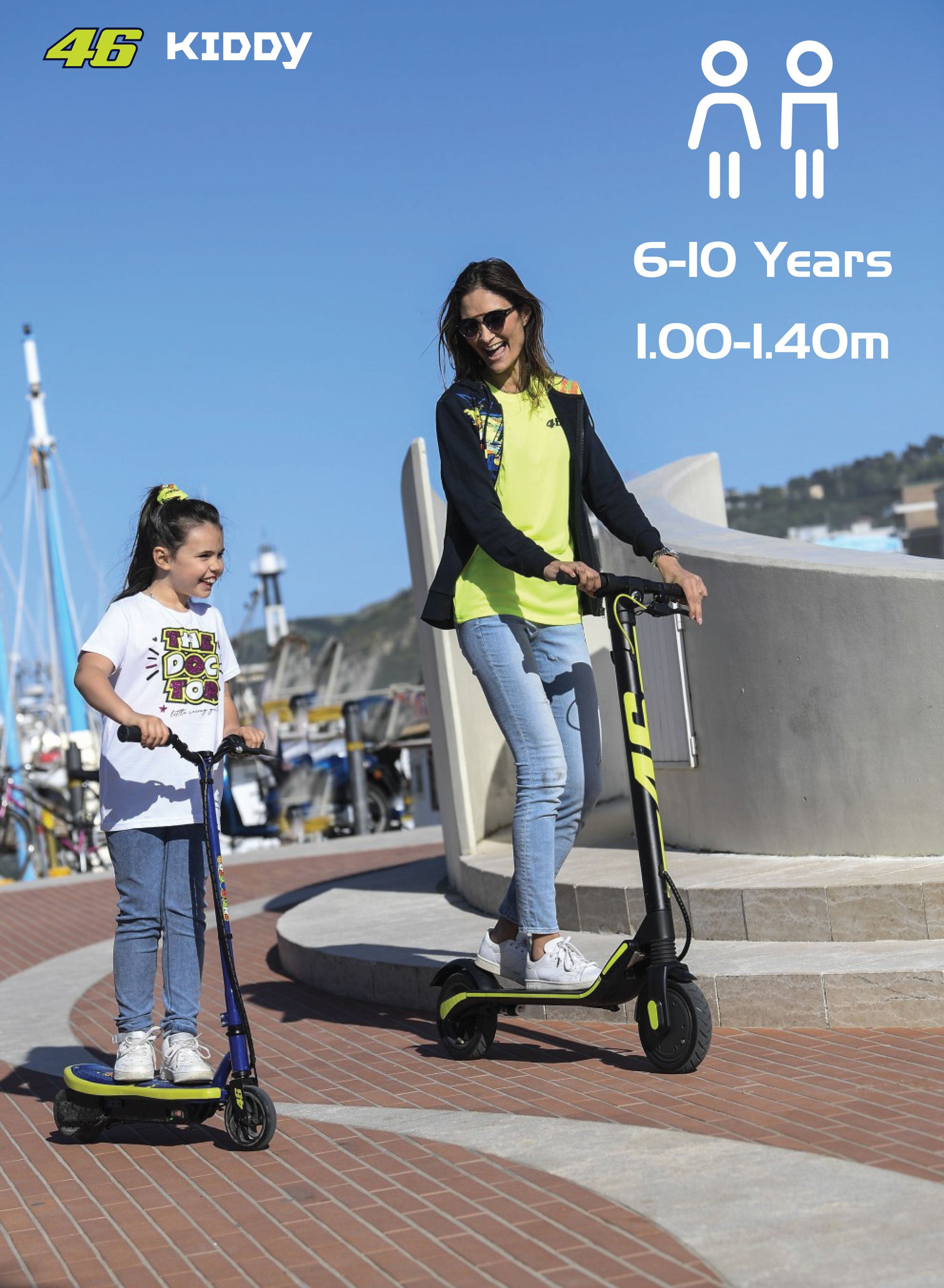 Foldable Kids Electric Scooter Kiddy