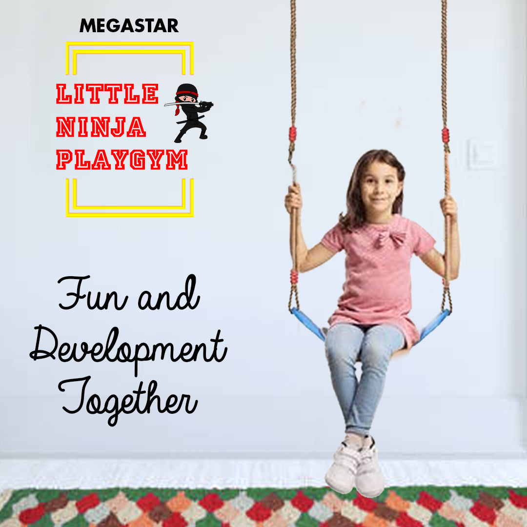 MEGASTAR Little Ninja Indoor & Outdoor Gym Playset
