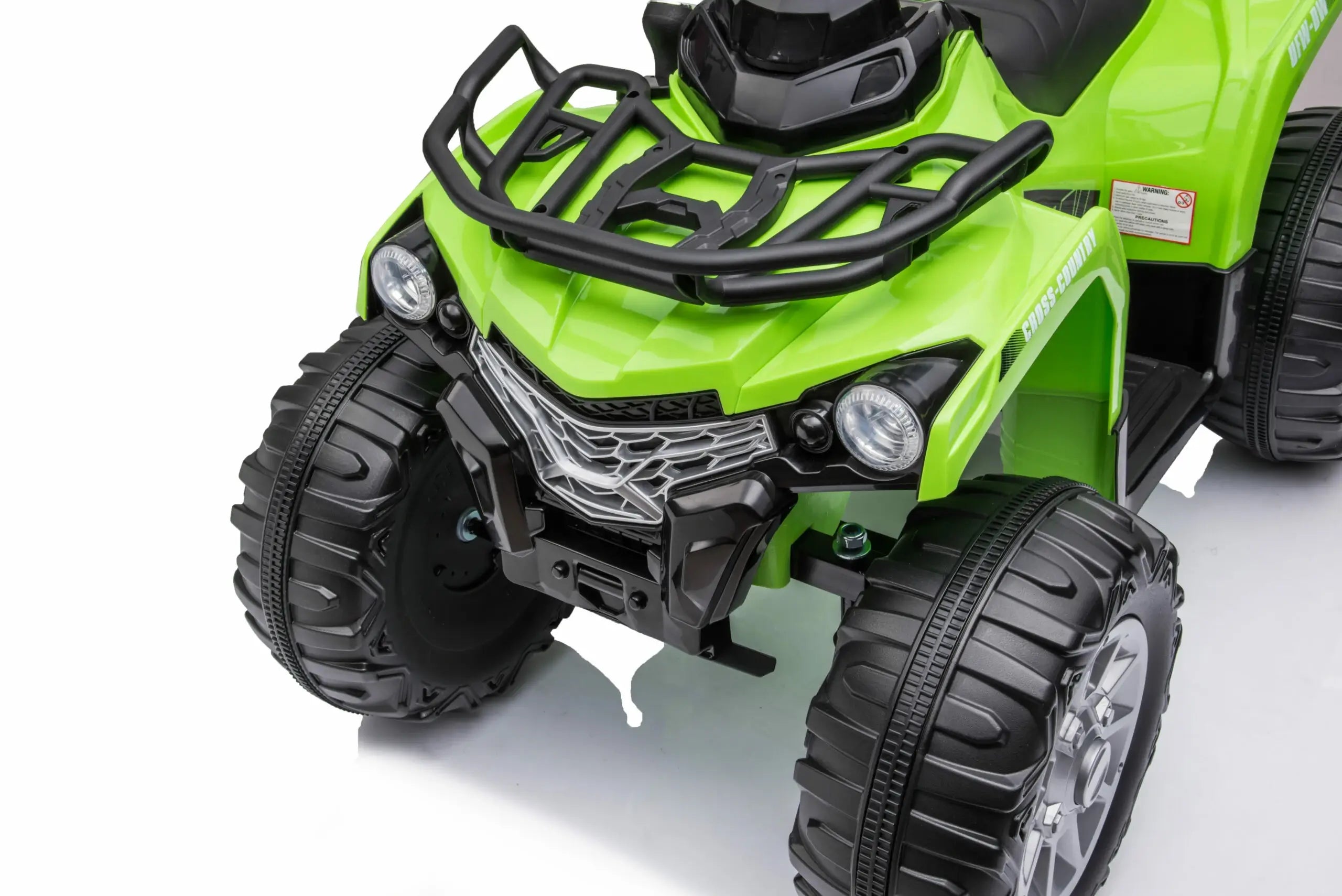 Battery operated 4 top wheeler with rubber tires