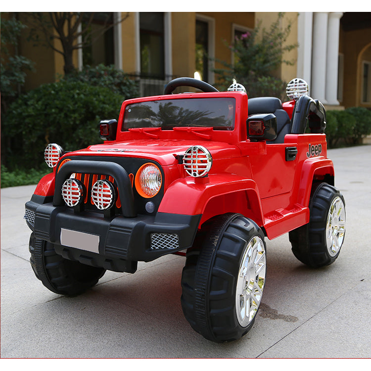 Red Electric Ride on Jeep wagon car 12V