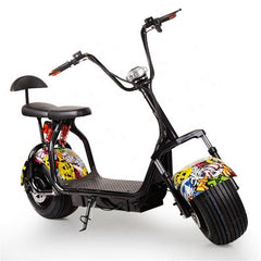 RAF Coco City Harley 60 v Fat Tyre Scooter | Adults Electric Scooter