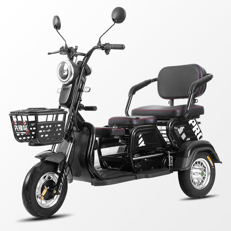 Electric Cargo Scooter Tricycle for 3 passengers