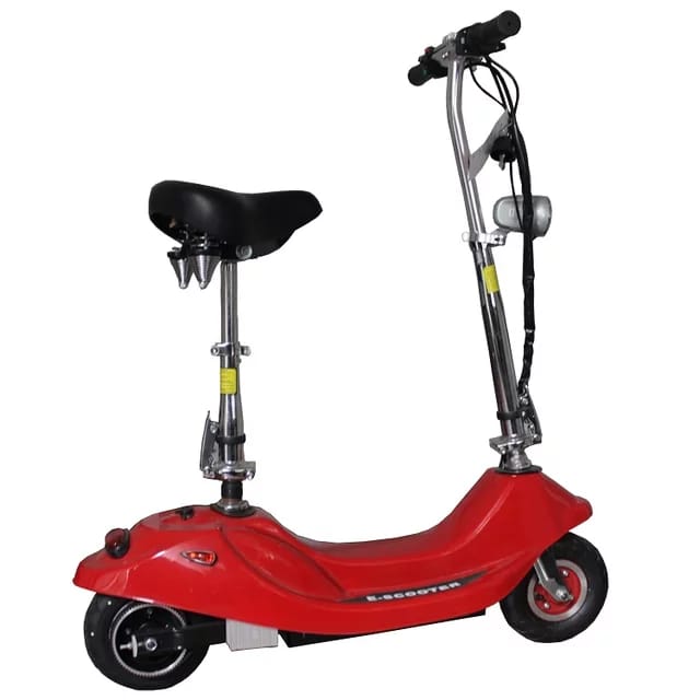 Foldable Electric Scooter with Rubber Tyres Back