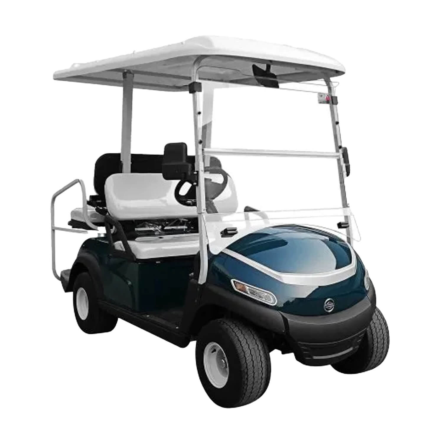 Megawheels Golf club car 2+ 2 Flip seaters electric golf cart-Green