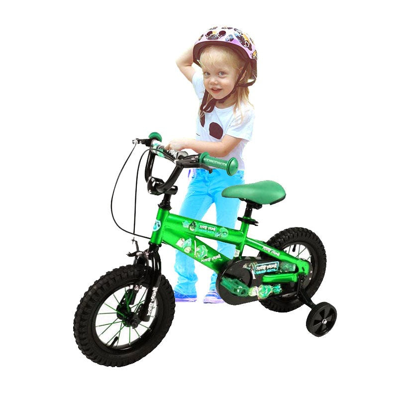 MEGAWHEEL Rockstar Bicycle for Kids with Training wheels 12"