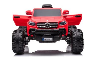 Electric Powered Big size Mercedes Red Ride on 12 volt for kids with 1 seats 