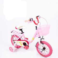 Megawheels 12" inch Wildflower Girls  bicycle with  basket and Back Carrier Including Training Wheels-   ASSORTED - MGA STAR MARKETING 