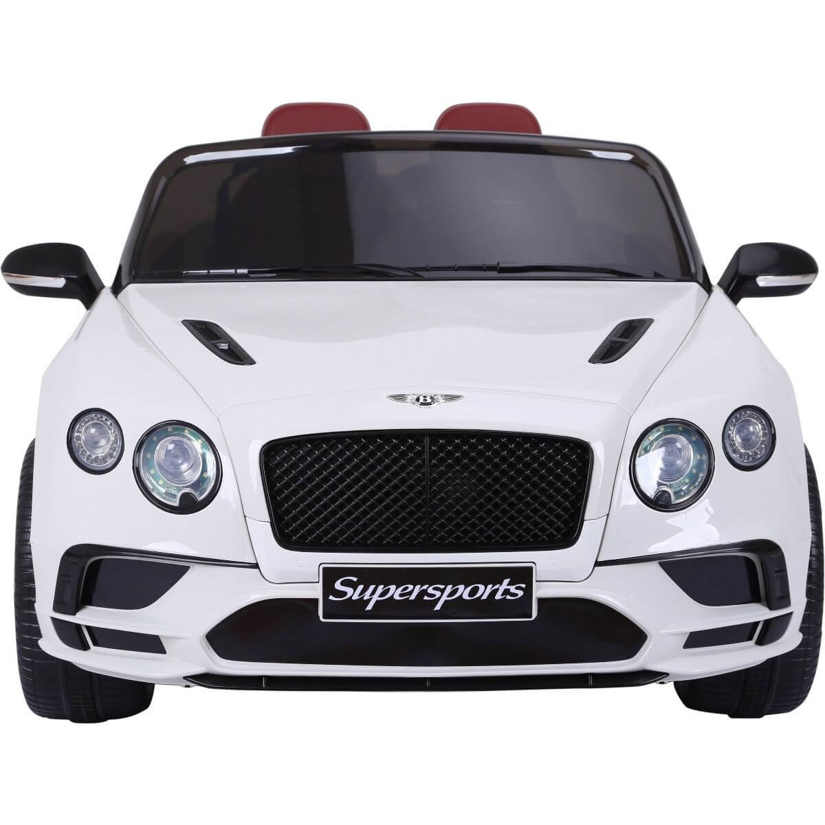 White Electric Ride On Bentley Super Sports Car For kids 12V