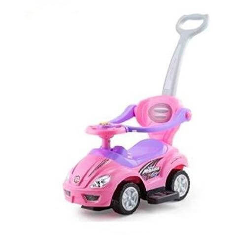Ride On Raf Snuggle Cuddle Musical Push car with Handle For Easy Steering - rafplay