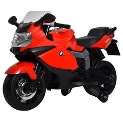 Red Licensed Ride On BMW Motorbike for kids 12V