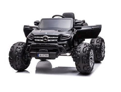 Electric Powered Big size Mercedes Black Ride on 12 volt for kids with 1 seats 