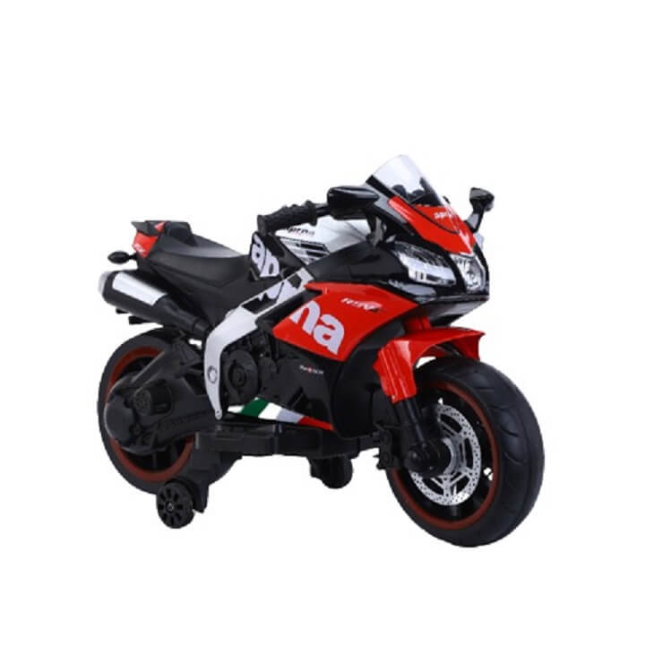 Red Ride on Rechargeable Trike Raf Grinder Speedy For Kids 12V Front