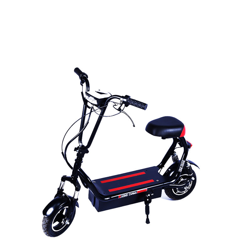 MEGAWHEELS Foldable Electric Scooter with Seat side view