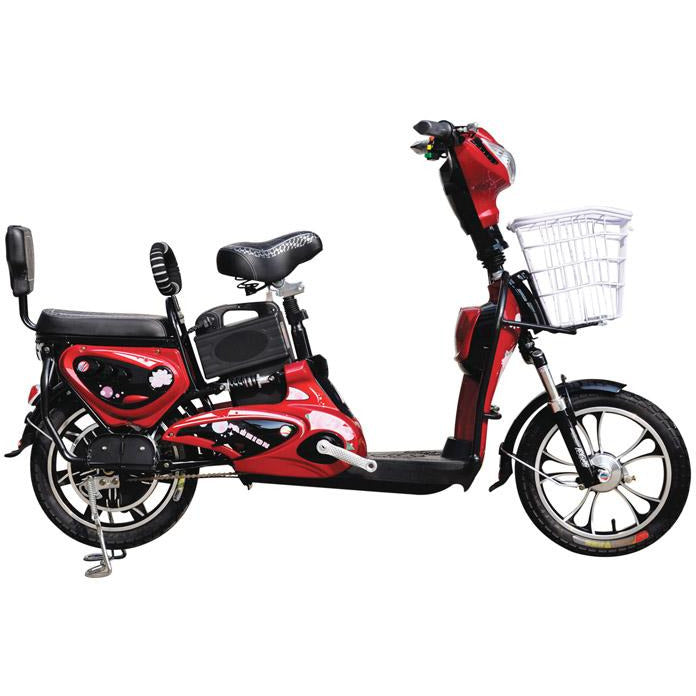 Megawheels Classic 48v Grocery Electric scooter bike with pedal | Adults Electric Scooter