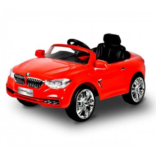 Red Licensed Ride on BMW Sports Car Battery Operated 12V