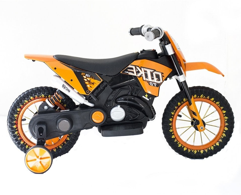 Megastar Ride on Dirt Cross Ghost Bike orange color