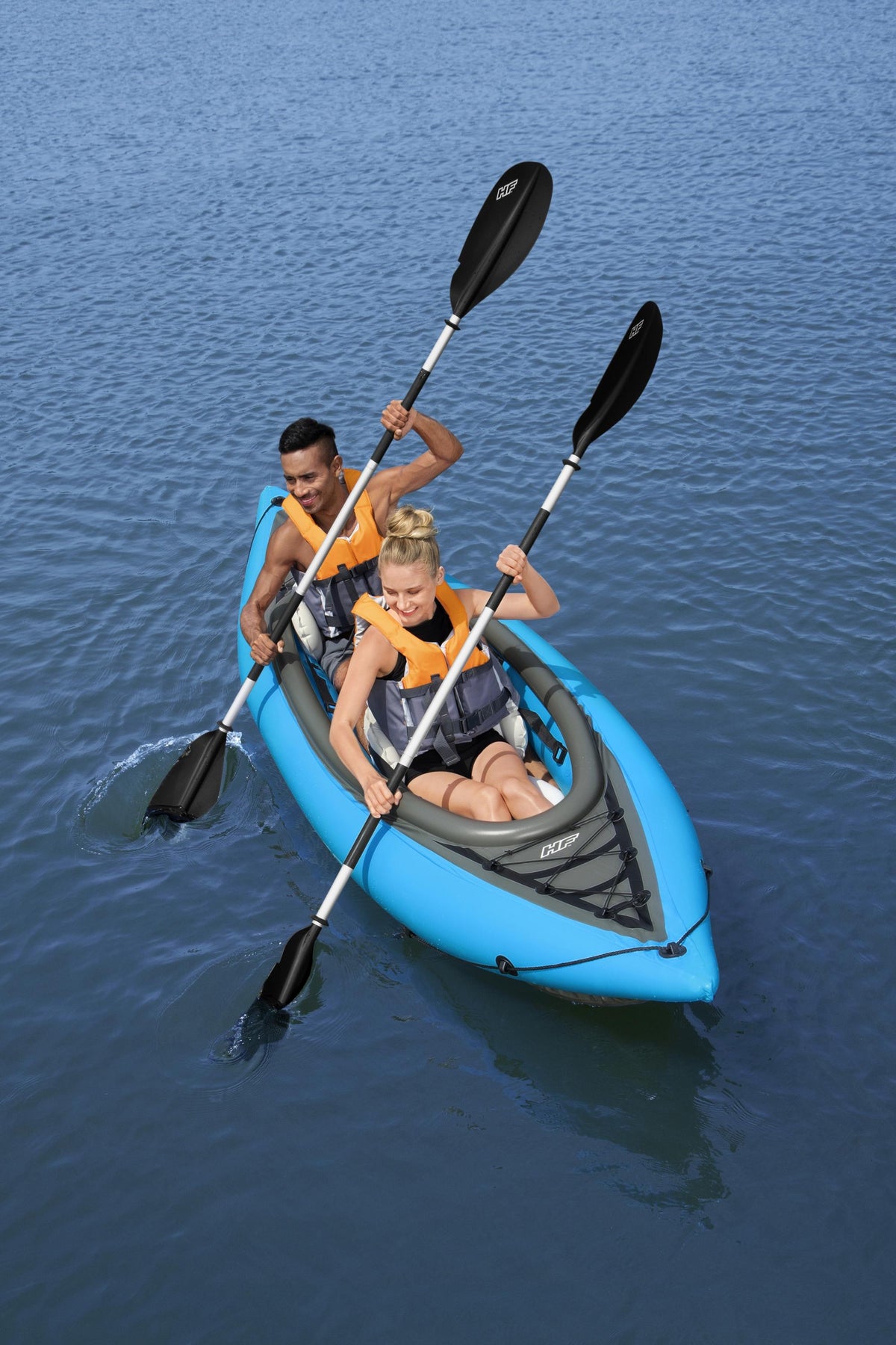 Hydro-Force Cove Champion Inflatable Two-Person Kayak Set 10' 10 x 35 /  3.31m x 88cm
