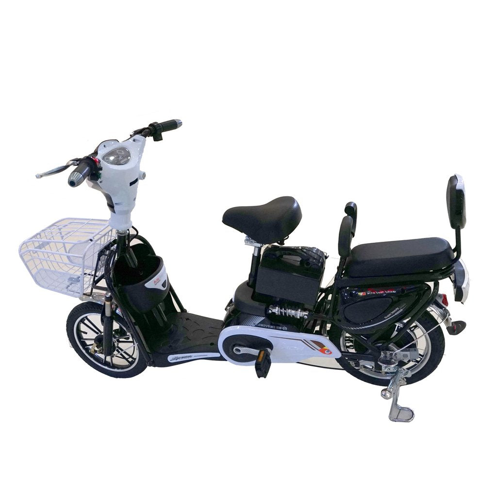 Megawheels Classic Adults Electric Scooter Bicycle with Pedal – Rafplay
