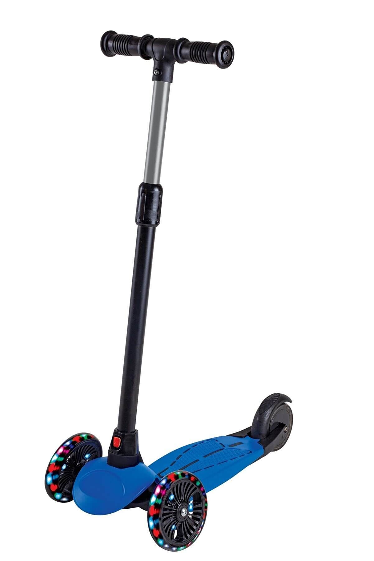 Coolwheels Dragon 3 Wheels Kick Scooter With LED blue