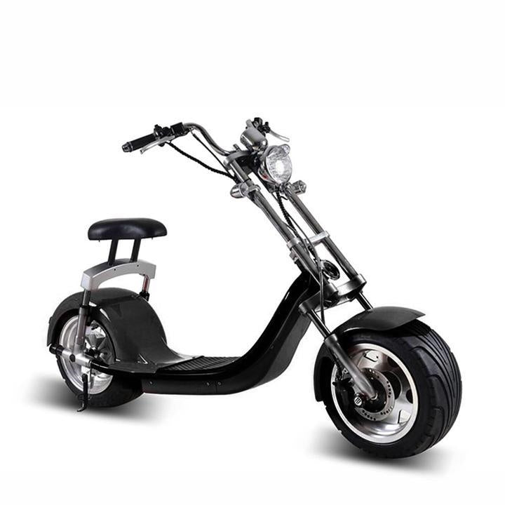 RAF Henry Edward Fat Tyre Coco Harley Electric Scooter side view