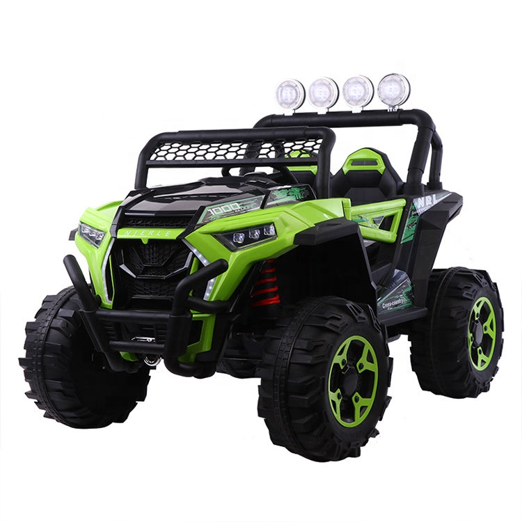 Green Kids Electric Ride On SUV Jeep Car 12V