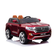 Ride On 12 v Red Toyota Land cruise style Kids Electric Car