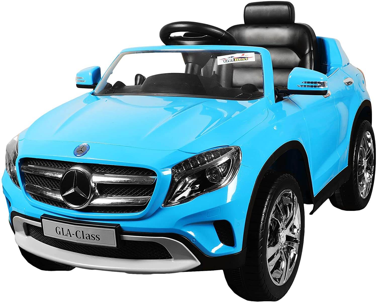Sky Blue Licensed Ride on Mercedes Benz G Class Hybrid car Battery Operated 12V