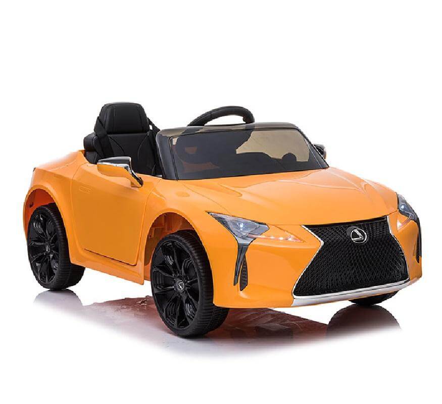 Orange Licensed Electric Ride on Lexus Lx500 sports Car For Kids 12V