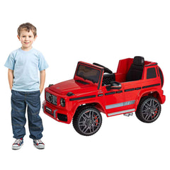 Licensed Mercedes Megastar kids Ride On Car AMG G63 with R/C 12V